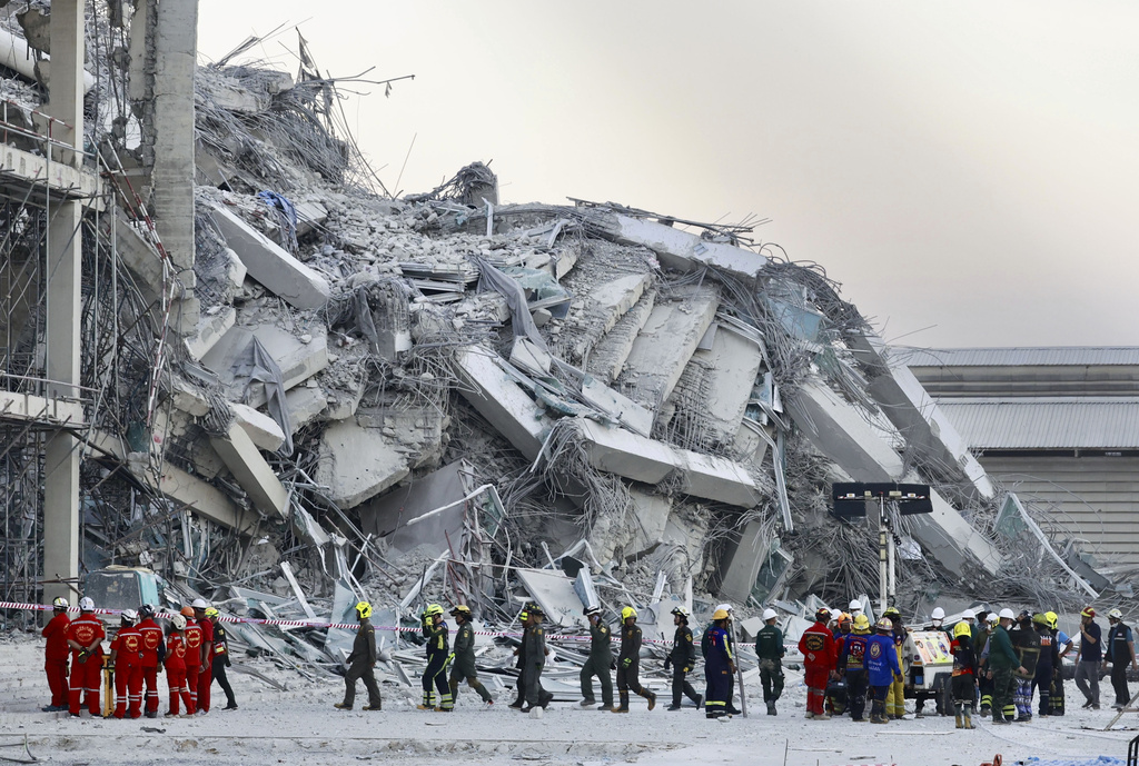 Myanmar earthquake: 'Pancake' collapse of buildings making rescue operations difficult