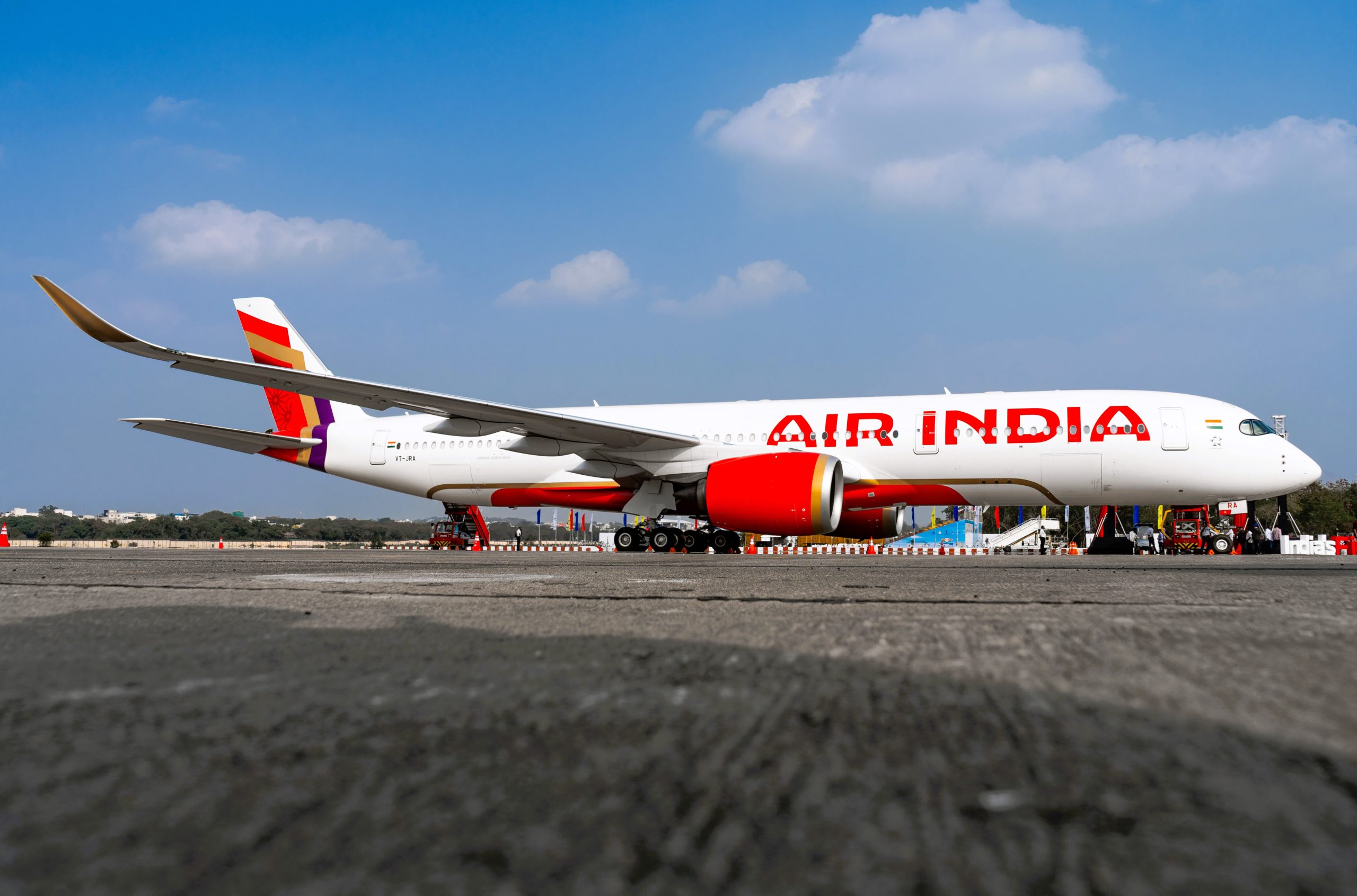 AIR INDIA SHOWCASES ITS FIRST RETROFITTED AIRCRAFT
