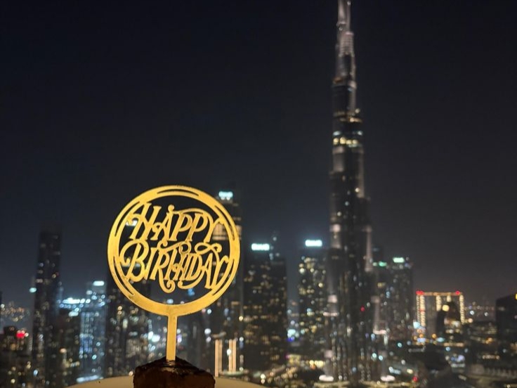 Burj Khalifa Illuminated in Dubai on PM Narendra Modi's 75th Birthday