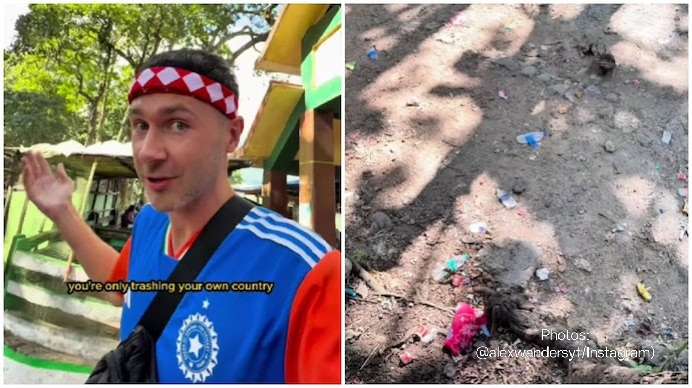 UK Vlogger Highlights Litter Problem in India, Sparks Viral Discussion
