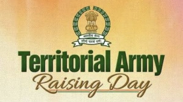 Rajnath Singh Extends Greetings to Territorial Army on Its Raising Day