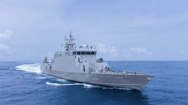 Indian Navy Inducts Third Anti Submarine Warfare Vessel, INS Mangrol, in Mumbai