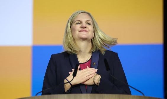 Kirsty Coventry elected as the 10th IOC President at the 144th IOC Session in Greece