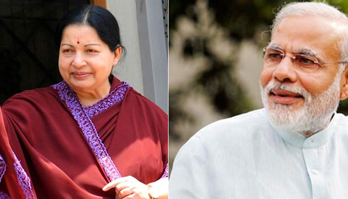 What did Jayalalita advice PM Narendra Modi in her one-line note two days before she suffered cardiac arrest