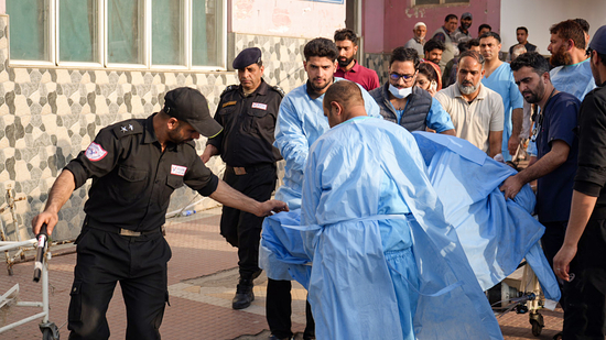 Militant attack on tourists in Indian Kashmir leaves at least 20 feared dead
