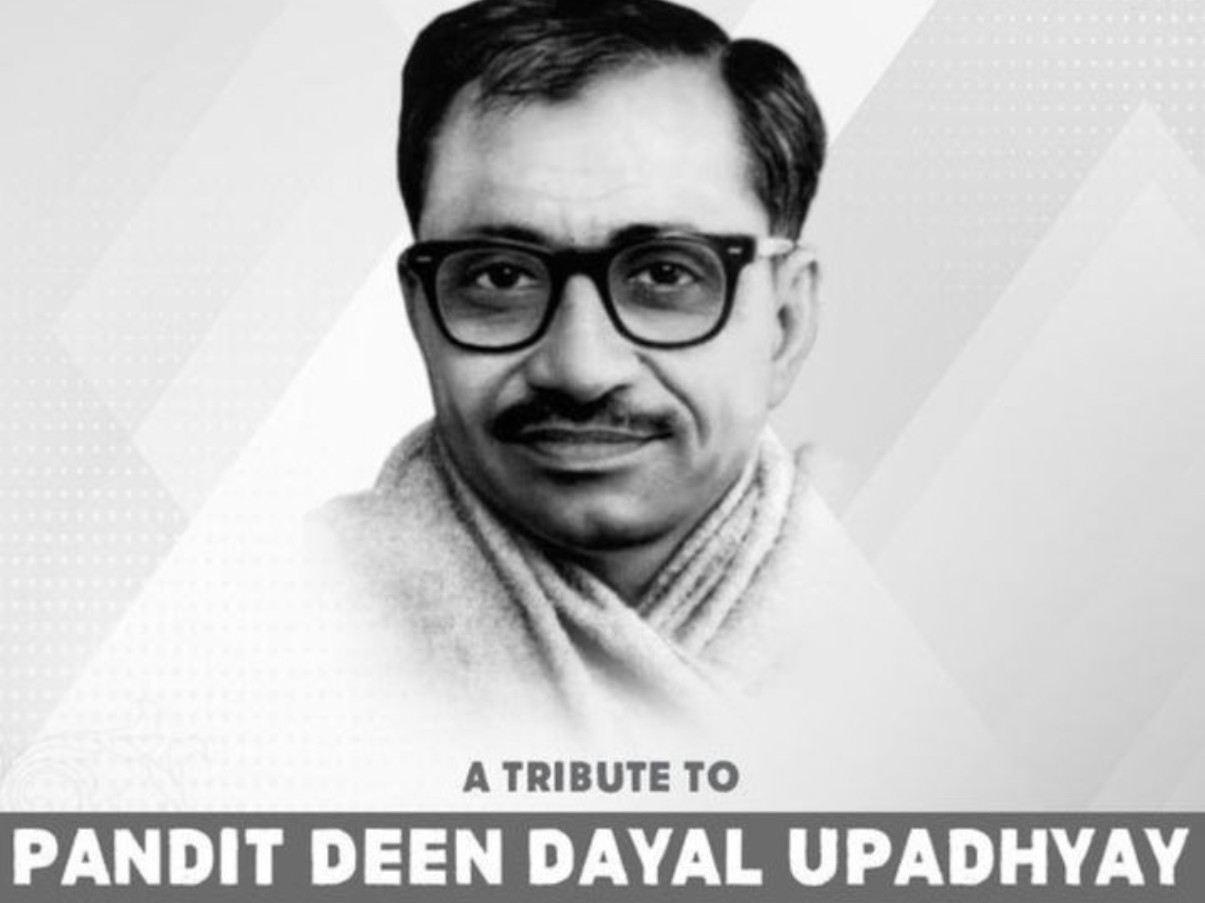 PM Modi Remembers Pandit Deendayal Upadhyaya on His Birth Anniversary