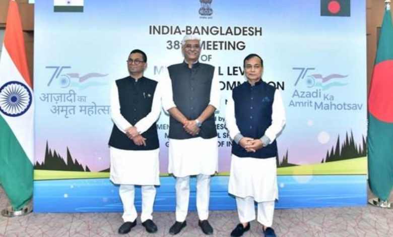 38th Meeting of Ministerial level Joint Rivers Commission of India and Bangladesh held at New Delhi