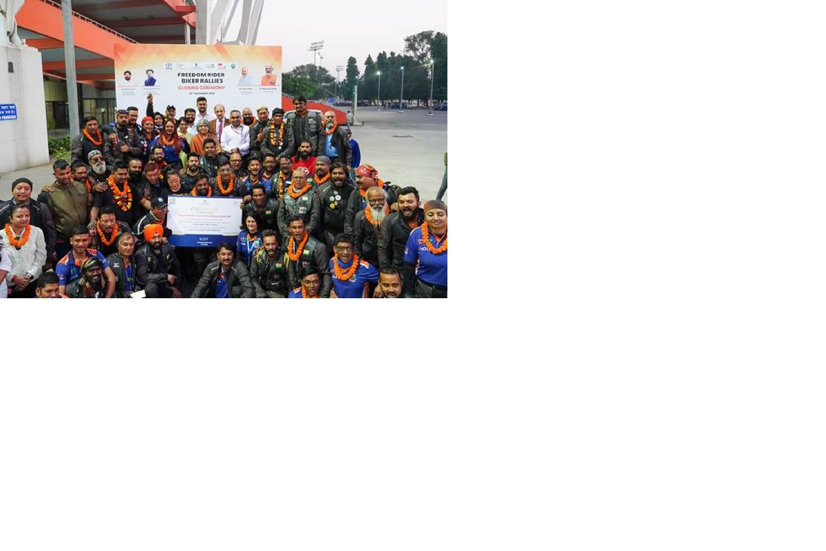 Closing Ceremony of Freedom Rider Biker Rallies