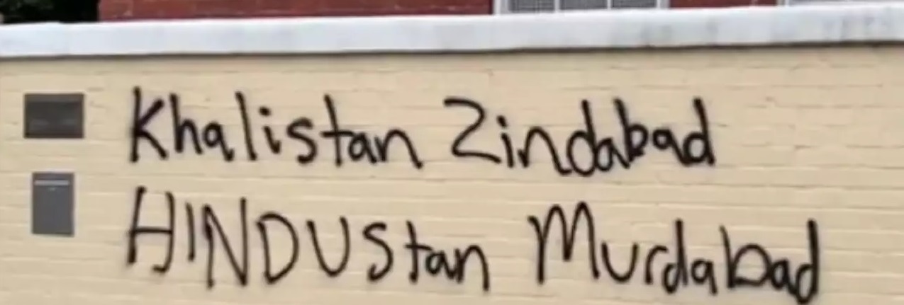 Third Hindu temple vandalised in Australia