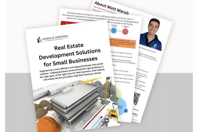 Marsh & Partners has introduced a fresh consulting service for entrepreneurs in the real estate development industry
