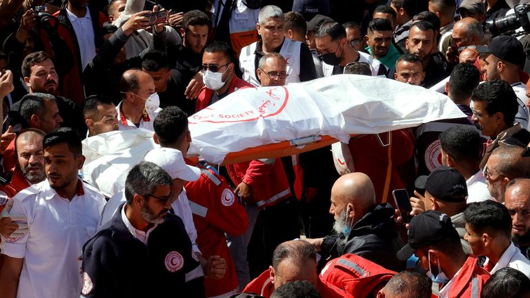 Video captures final moments of slain Gaza aid workers, says Red Crescent