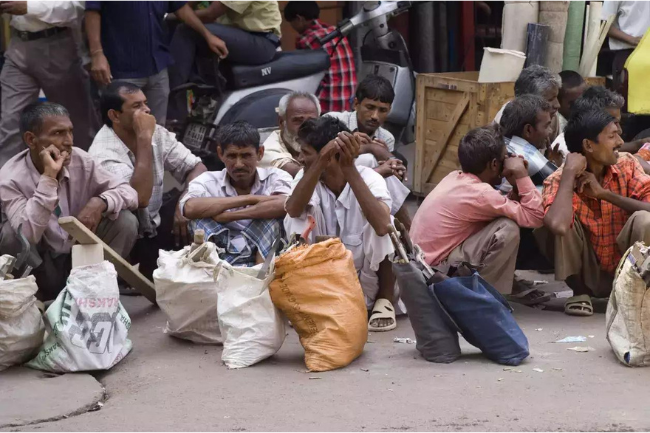 In March 2023, India's unemployment rate surged to a three-month peak of 7.8%